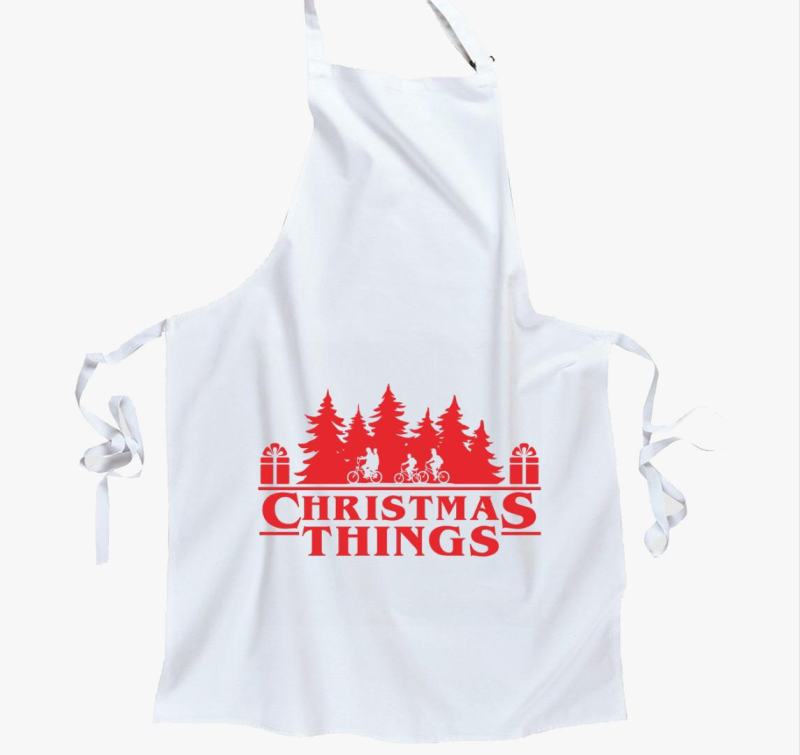 Christmas things Stranger Things kötény