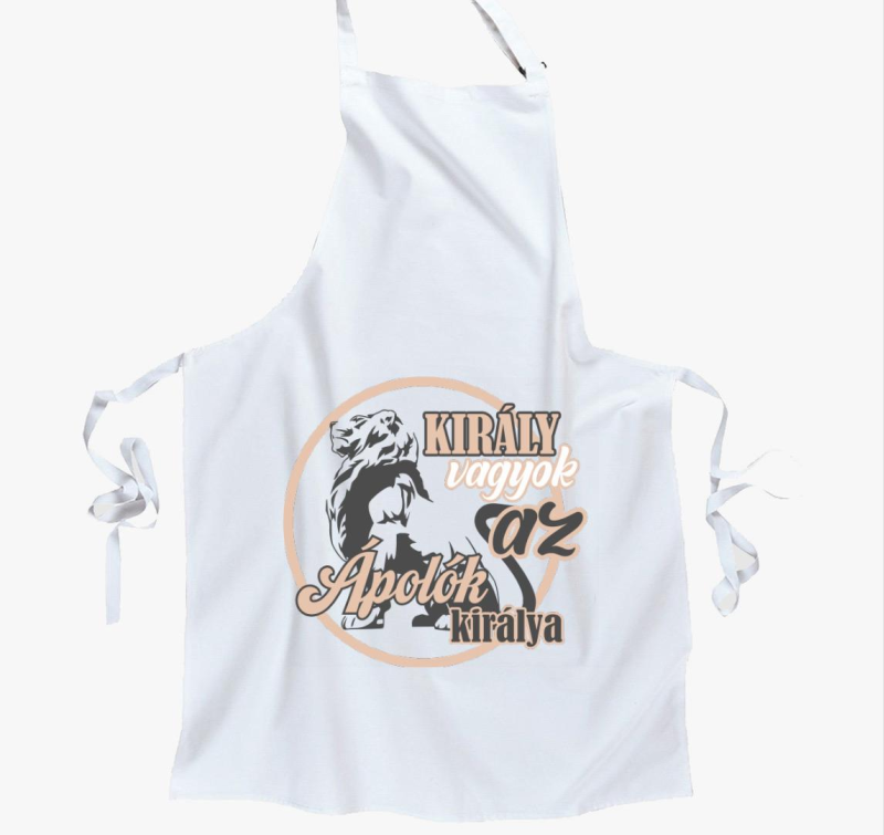 Király vagyok ápolós kötény