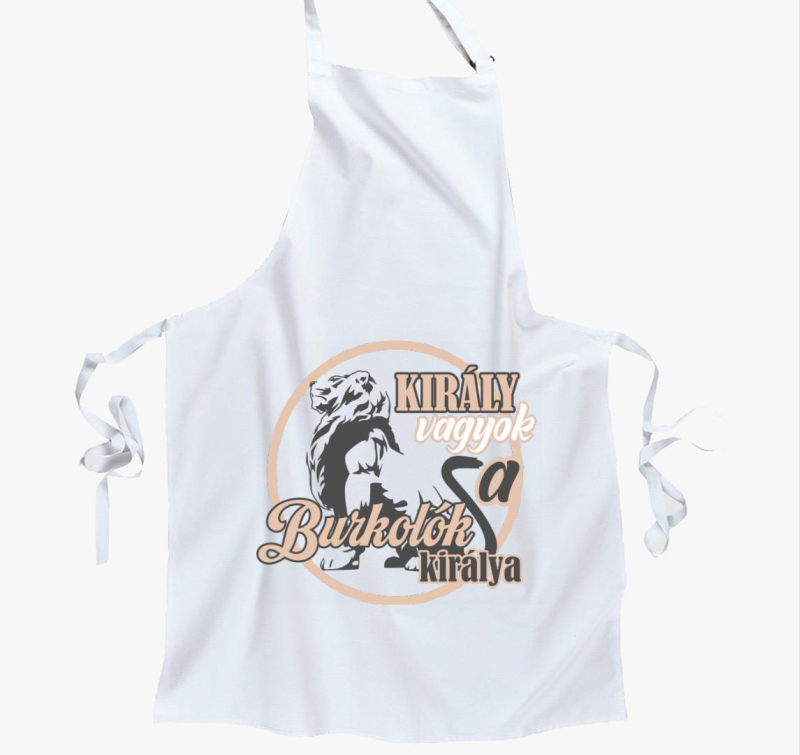 Király vagyok burkoló kötény