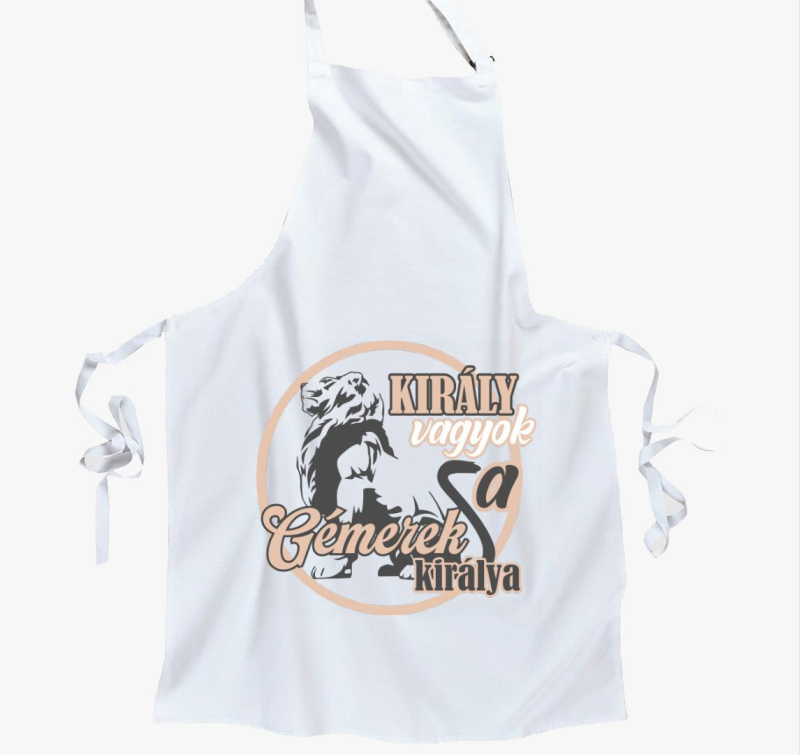 Király vagyok gamer kötény