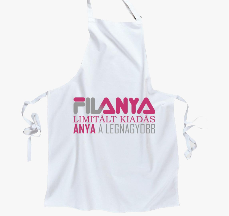 Anya fila feliratos kötény