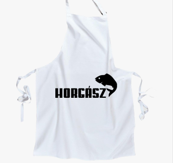 Horgász emblémás kötény