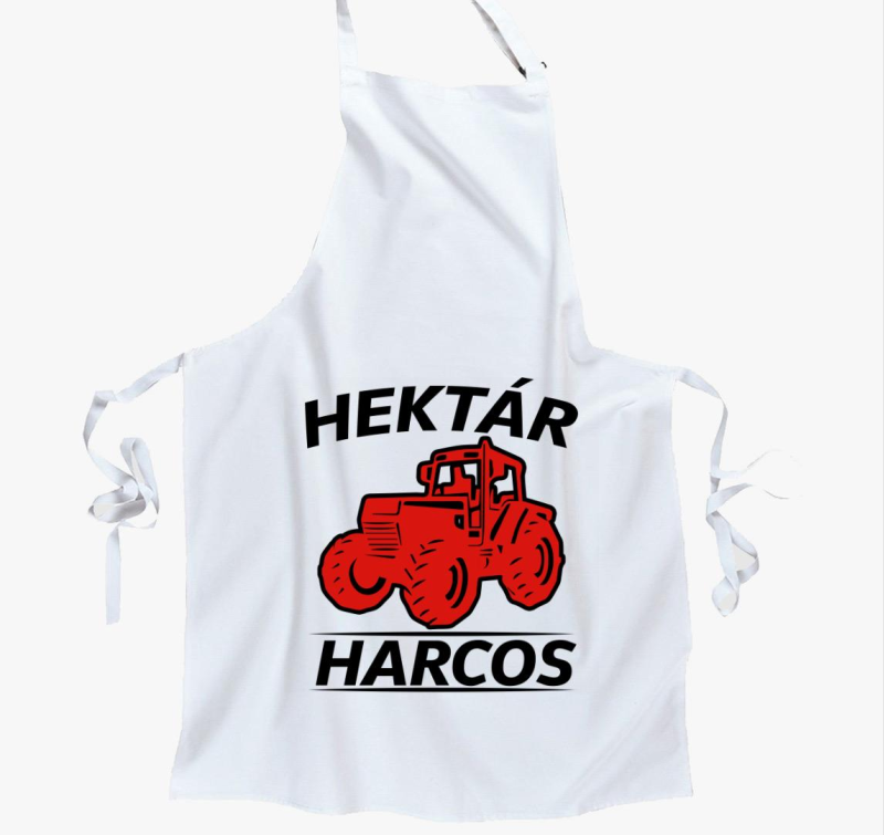 Hektár harcos traktoros kötény