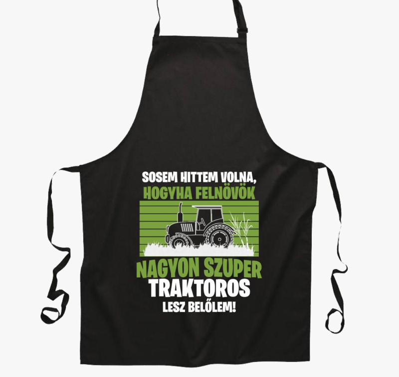 Ha felnövök nagyon szuper traktoros lesz belőlem kötény