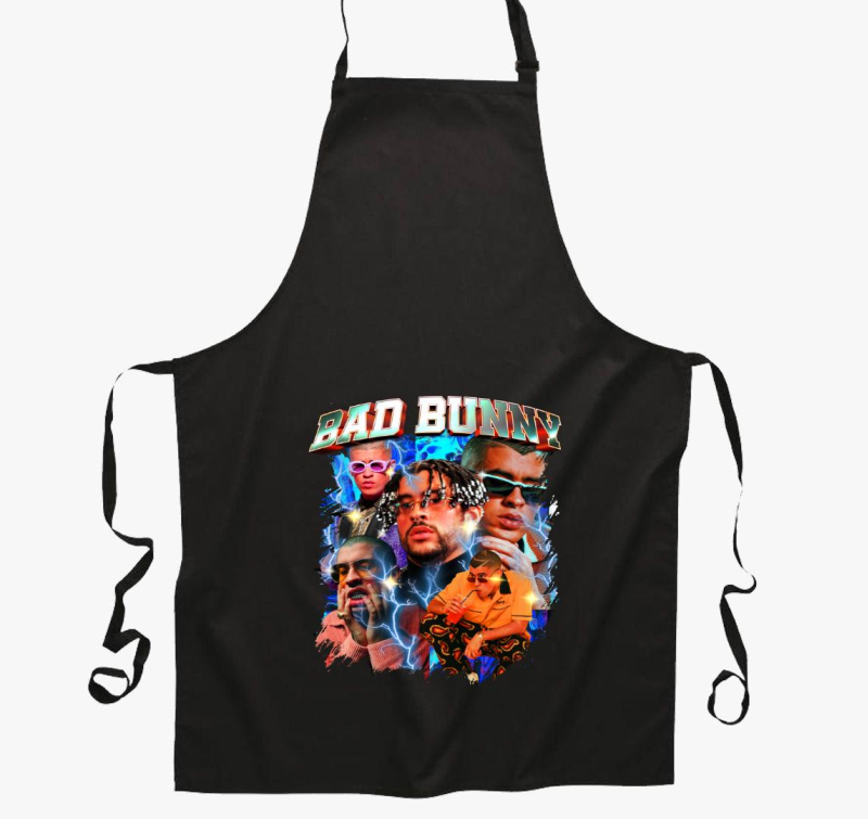 Bad Bunny rapper kötény