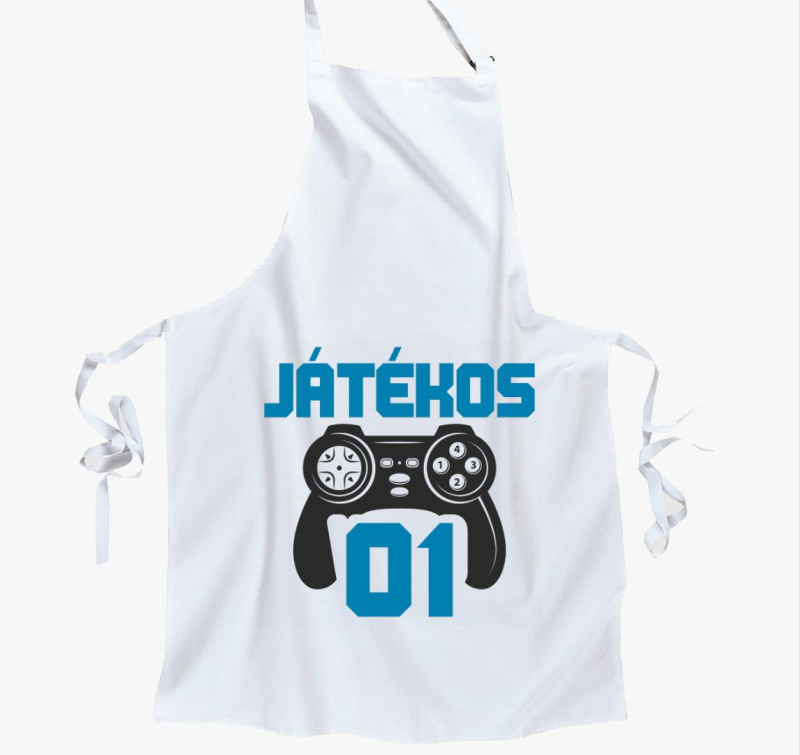 Játékos 01 gamer páros kötény