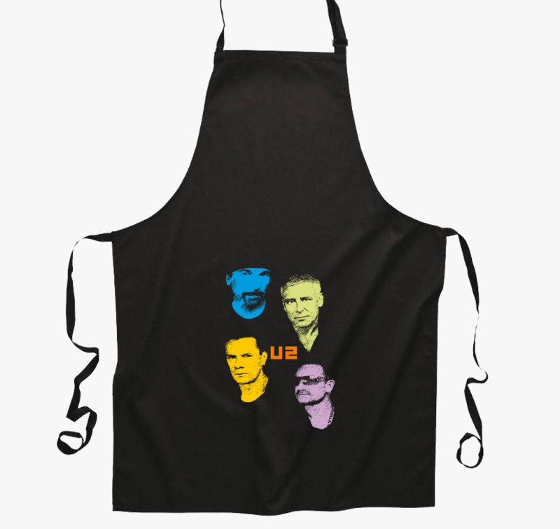 U2 bandatagok kötény