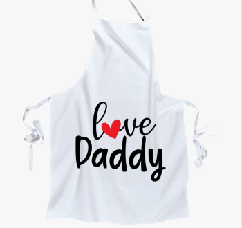 Love Daddy kötény