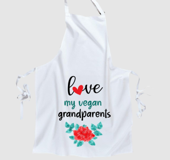 Love my Vegan Grandparents kötény