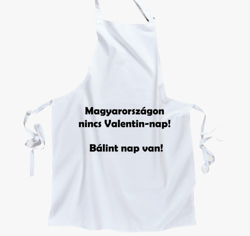 Nincs Valentin Nap kötény