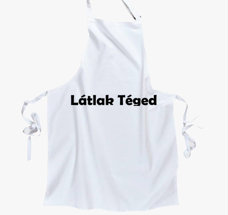 Látlak Téged kötény