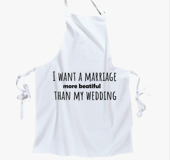 Marriage kötény