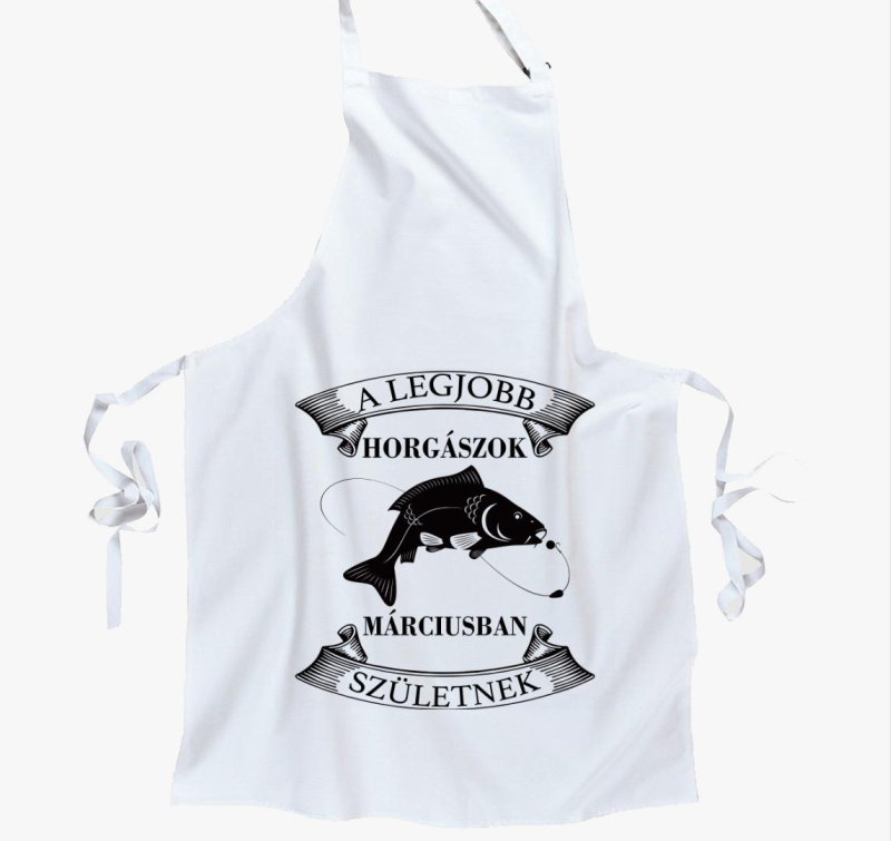 A legjobb horgászok márciusban születnek kötény