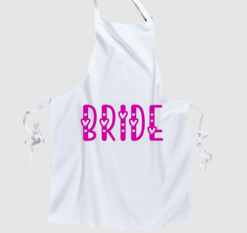 Bride pink kötény