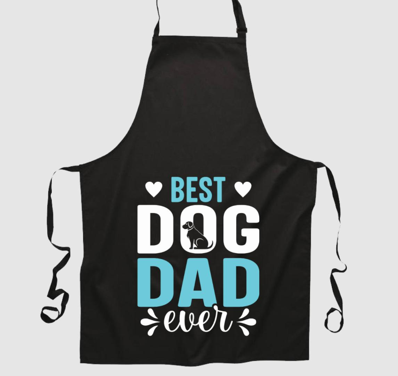 Best dog dad ever kutyás kötény