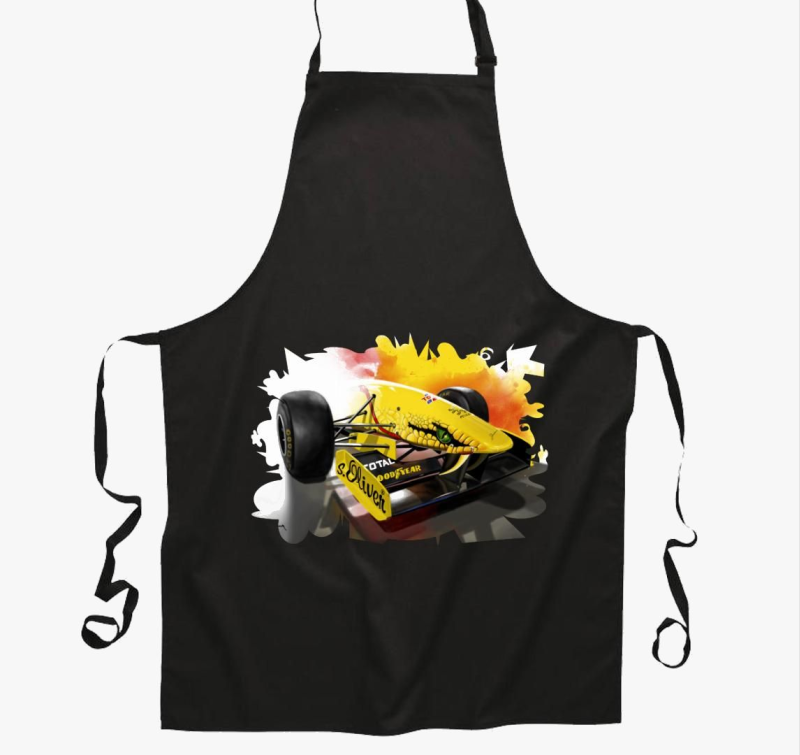 Jordan versenyautó kötény