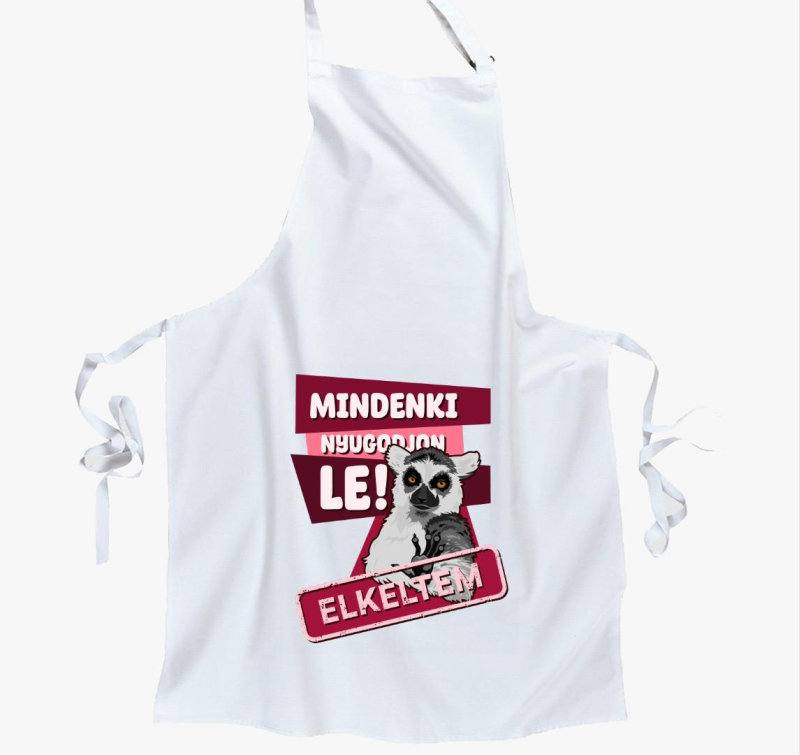 Mindenki nyugodjon le elkeltem kötény