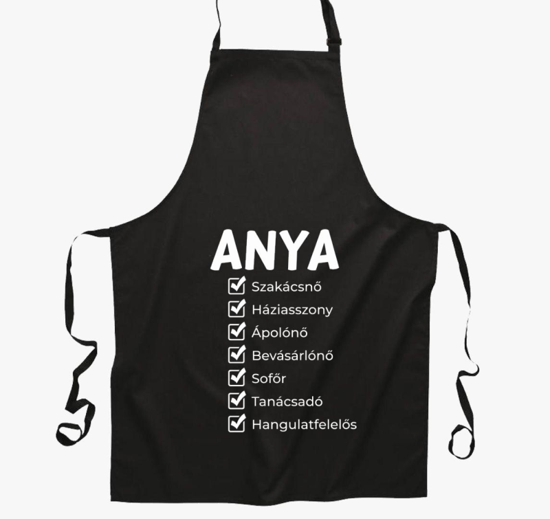 Anya vagyok anyáknak kötény