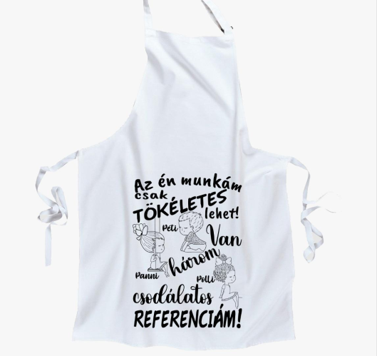 Az én munkám csak tökéletes le...