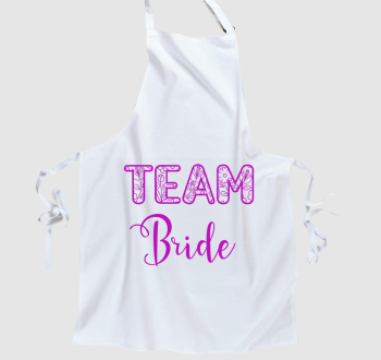 Team Bride kötény