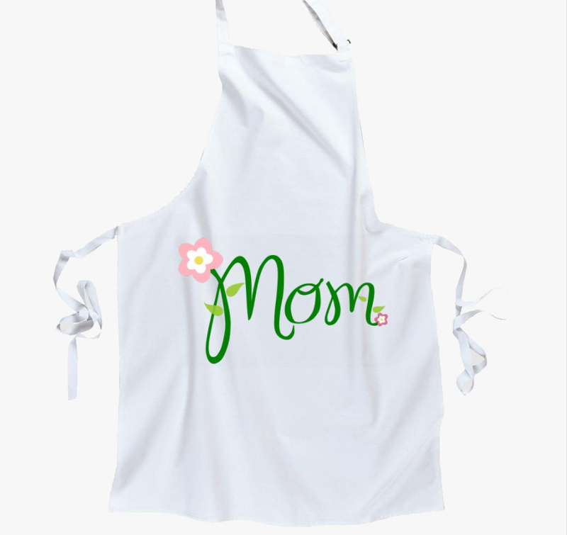 Mom virágos kötény