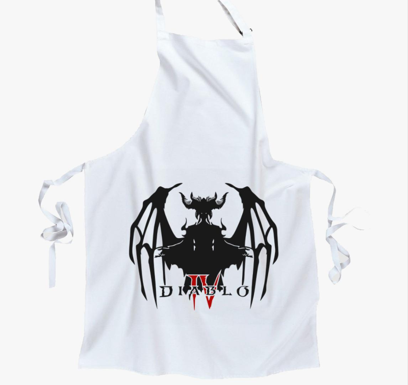 Diablo IV játék kötény