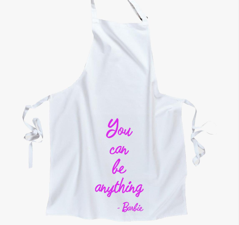 You can be anything Barbie kötény