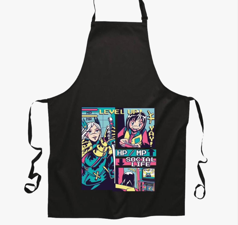 Szint lépés kötény