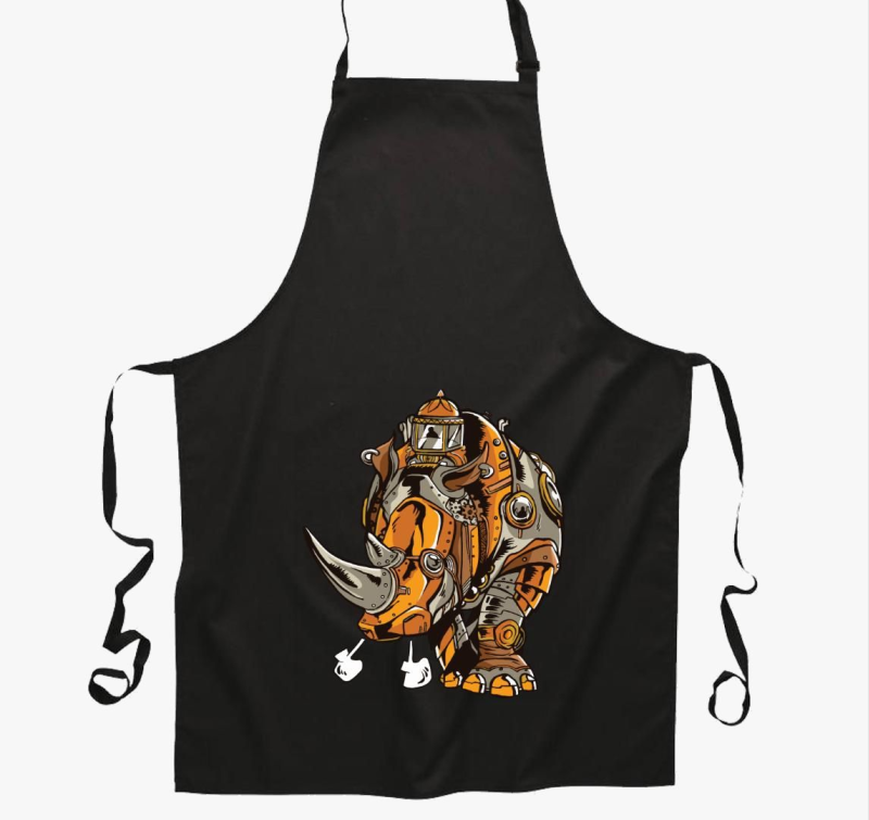 Steampunk Orrszarvú kötény