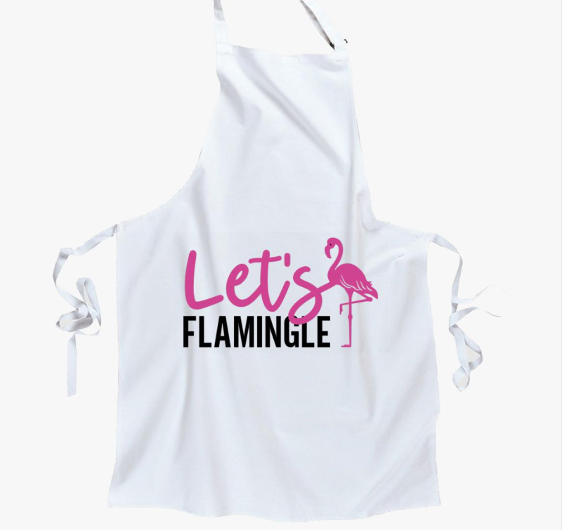 Flamingo flamingle kötény