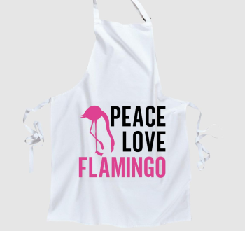 Flamingo peace kötény