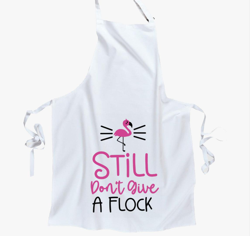 Flamingo flock kötény