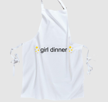 girl dinner kötény