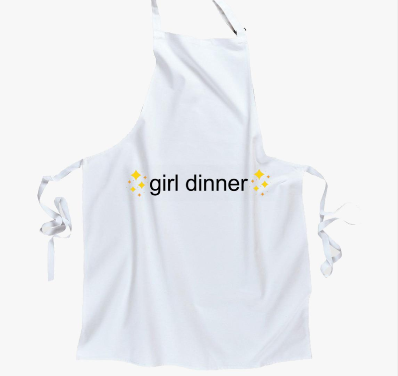Girl dinner kötény