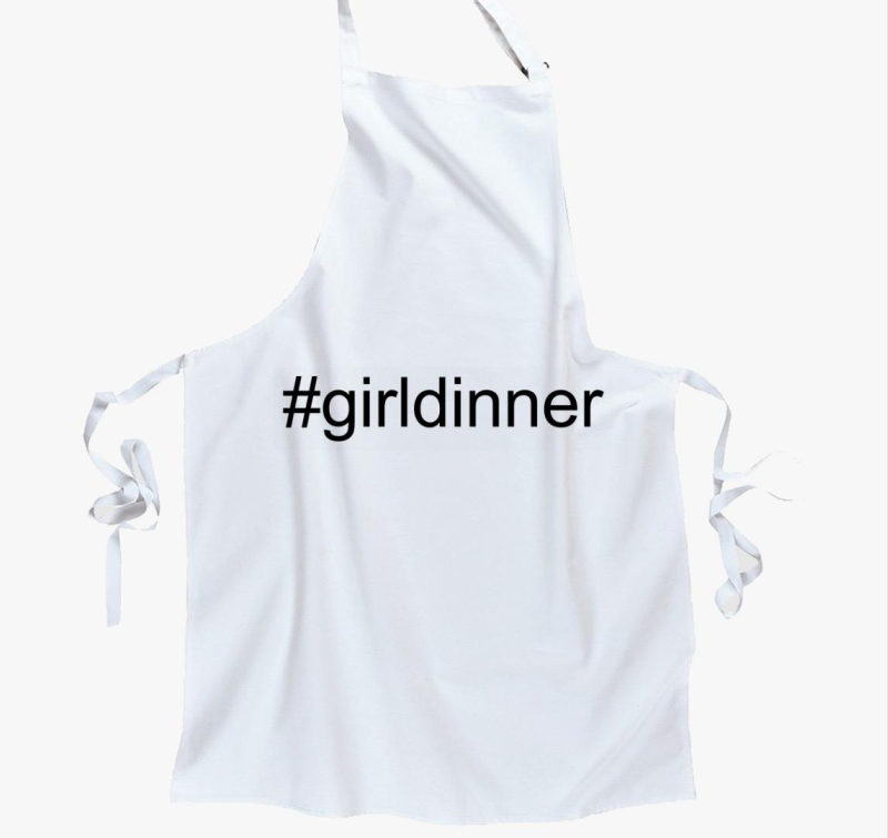 Girl dinner trend kötény