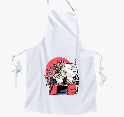 Samurai Cica kötény
