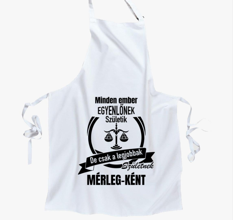 A legjobbak születnek mérleg-ként - mérleg horoszkóp kötény