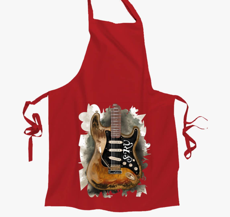 Stevie Ray Vaughan gitár kötény
