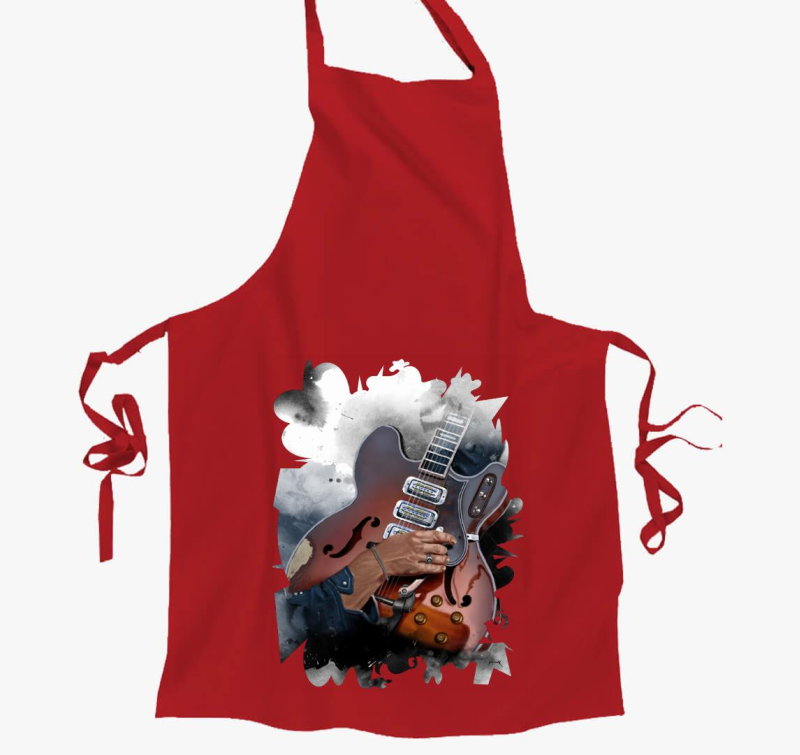 Dan Auerbach gitár kötény