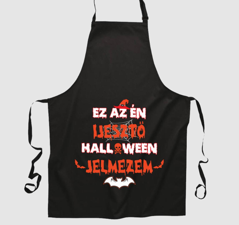 Ez az én ijesztő halloween jelmezem kötény