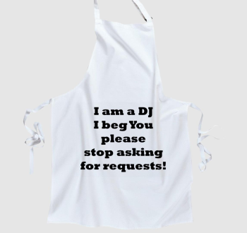 DJ kérések kötény