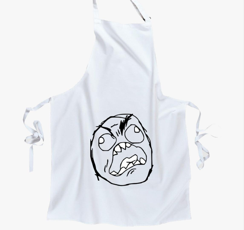 Ideges mém fej kötény