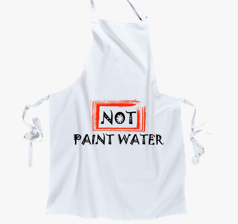 Not paint water kötény