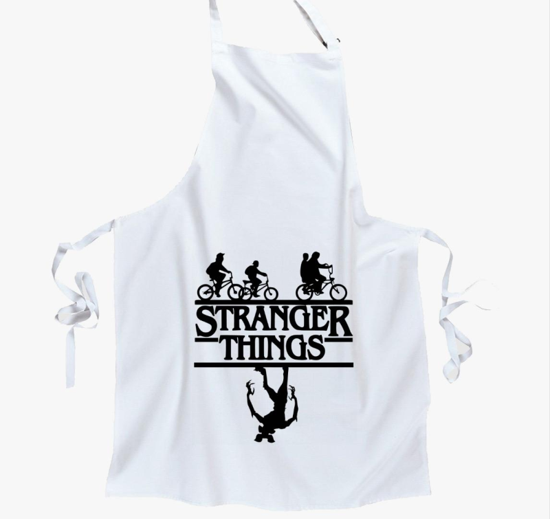 Stranger Things 2 sziluett kötény