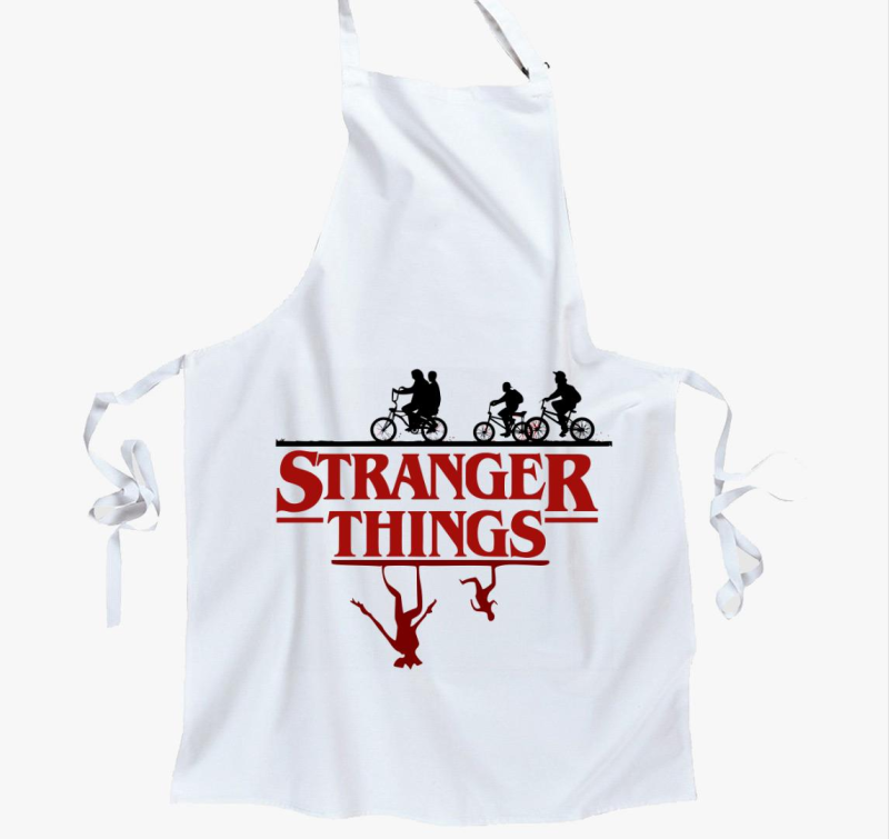 Stranger Things 3 sziluett kötény