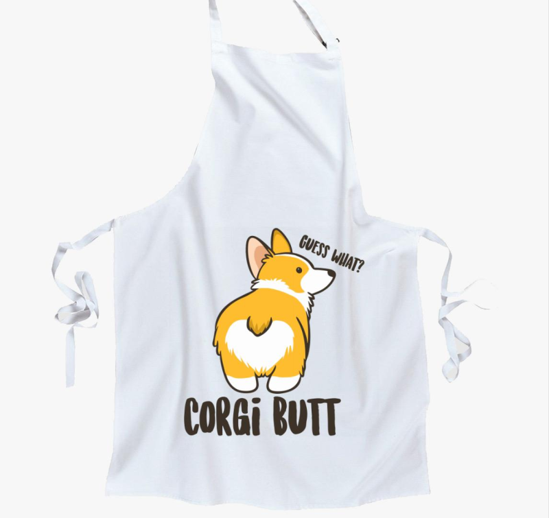 Corgi butt kötény