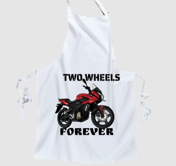 Two Wheels Forever kötény