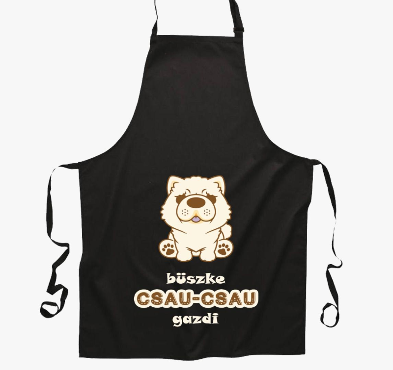 Fehér csaucsau kötény