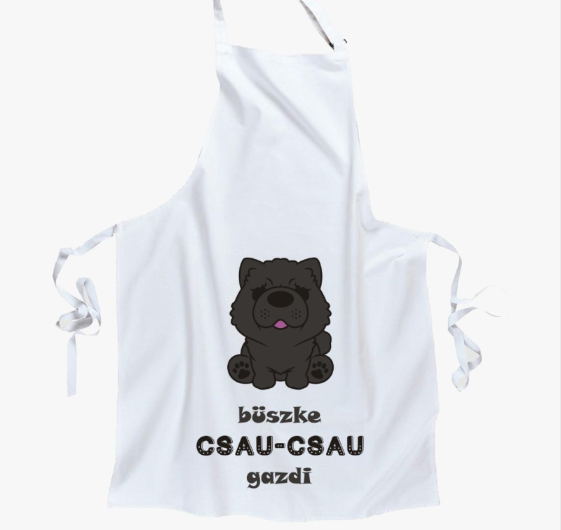 Fekete csaucsau kötény