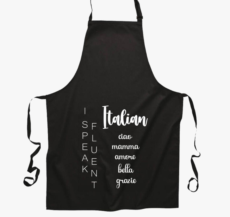 Fluent italian ciao kötény